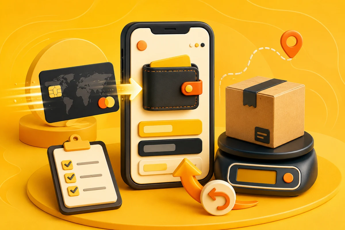 LitBuy wallet recharge, shipping adjustment, and balance refund ledger